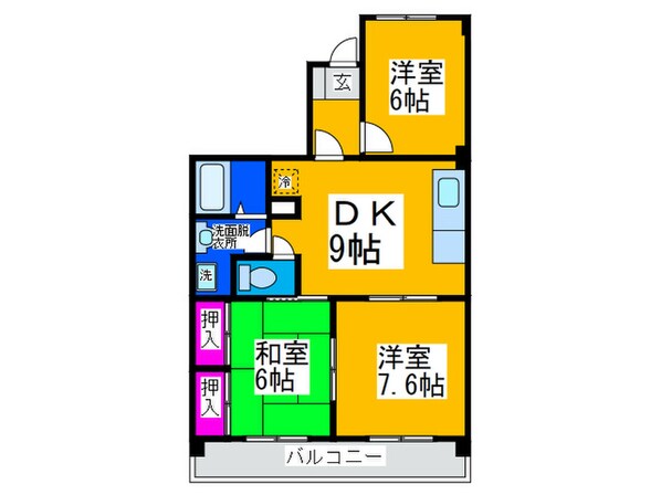 グランドメゾン　西尾の物件間取画像